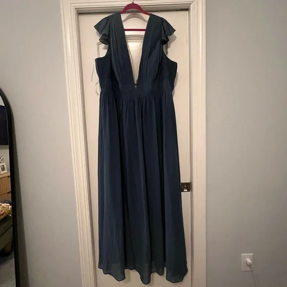 cora chiffon dress Azazie Cora